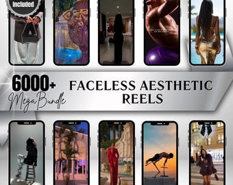 6000+ Faceless Video Reels, Faceless Digital Marketing Videos With MRR/PLR | Faceless Reels Bundle, Faceless Marketing, PLR Faceless Videos