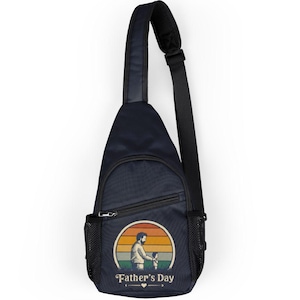Retro Father&#39;s Day Chest Bag.