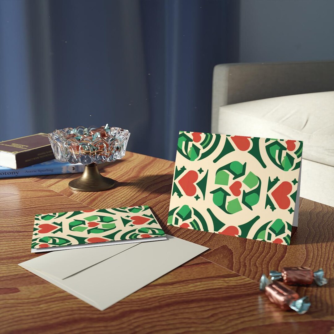 Personalized GREETING CARDS BUNDLE With Envelopes in 8, 16, or 24 Pcs ...