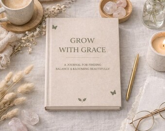 Cuaderno de inspiración Grow With Grace / Tapa dura mate
