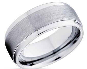 Anello Con Fascia Nuziale In Oro 18 Carati Con Zaffiri Blu Da 0,75 - Foto 11