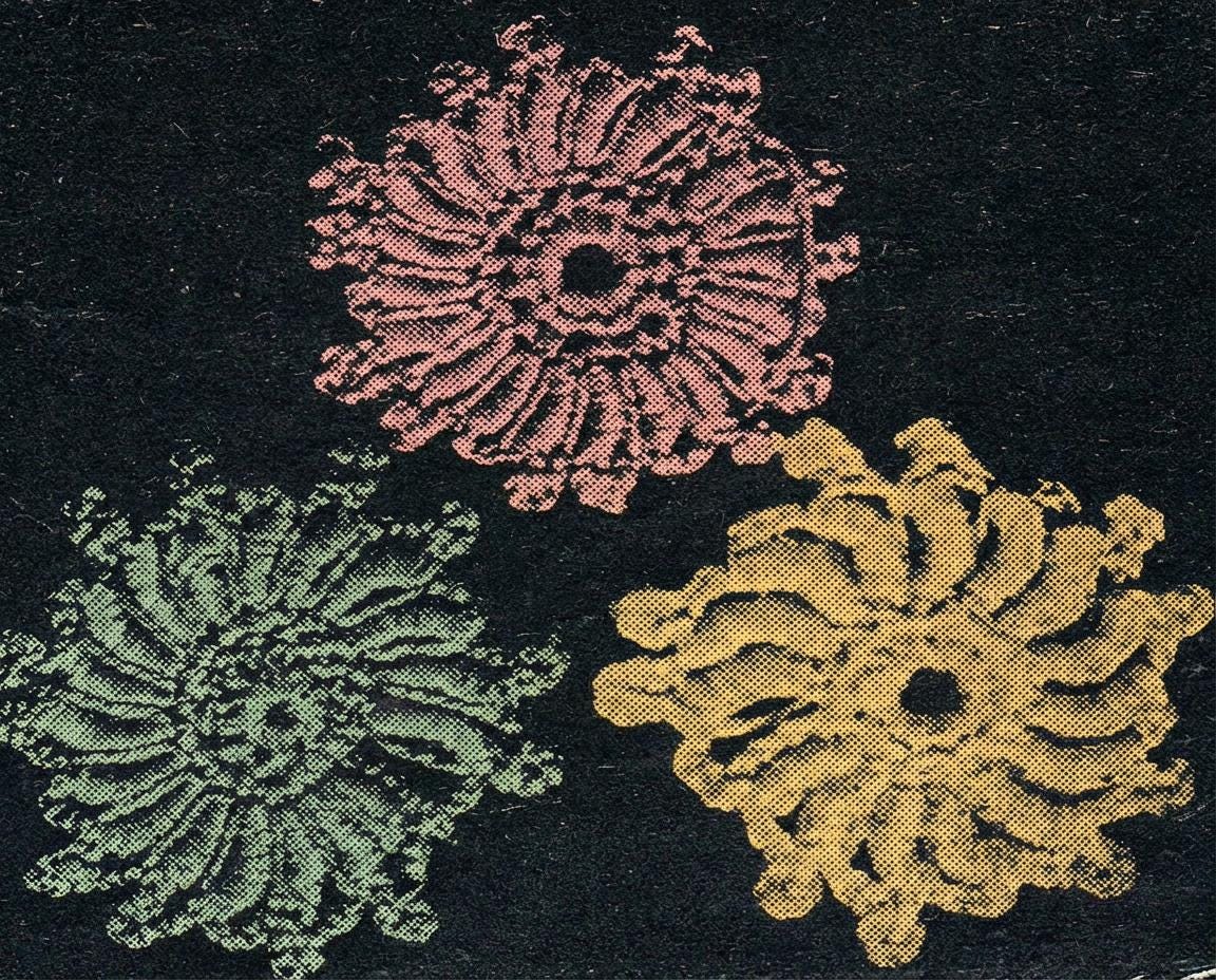 Antique Crochet Buttons Pattern