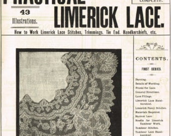 Cómo hacer encaje de Limerick: instrucciones vintage (PDF, envío por correo electrónico)