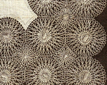 How to make tenerife lace-  vintage instructions pdf instant download