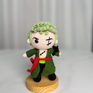 Anime Plush Doll | Pirate Crochet | Anime Crochet Doll One Piece inspired | Zozo, Usopp