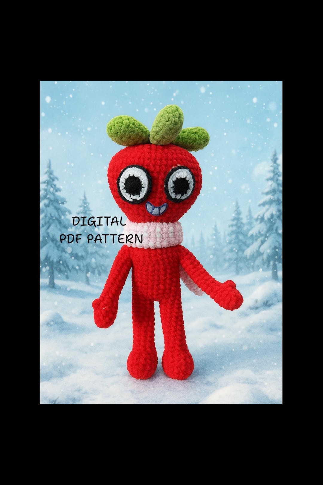 Sprout Amigurumi Crochet Pattern PDF | Dandy's World Flower Game