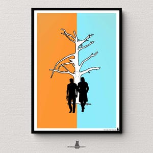 Affiche du film Blade Runner 2049 de Denis Villeneuve | Téléchargement numérique | Décoration murale minimaliste | Cadeau pour cinéphile | Téléchargement PDF instantané