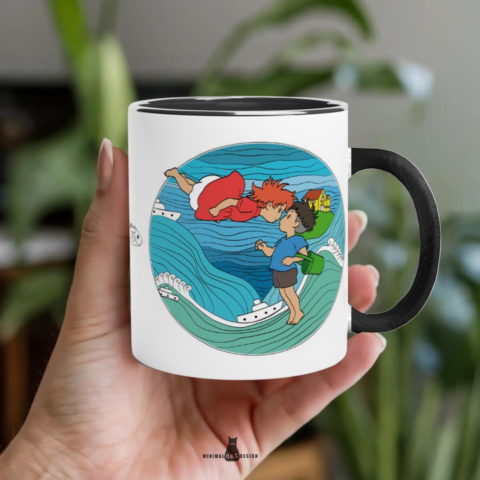 Ponyo mug - Etsy 日本