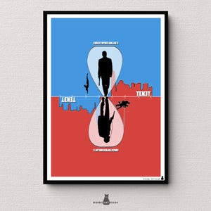 Tenet Printable Poster | Digital Download | Christopher Nolan Movie Wall Art | Sci-Fi Film Gift | Minimalist Print | Instant Download PDF