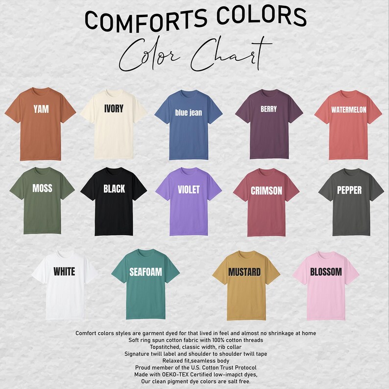 the colors of a t - shirt for men and women
