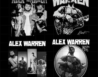 Alex Warren Face Funny Tour Vintage Png, Alex Warren PNG Digital Download
