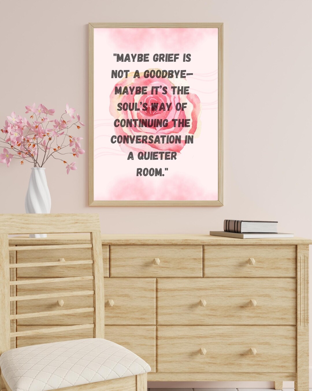 Spiritual Grief Quote Art – Remembrance Memorial PNG (digital Download ...
