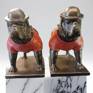 Godfather II Military--- Bulldog Mascot Figurine Trophy/Award