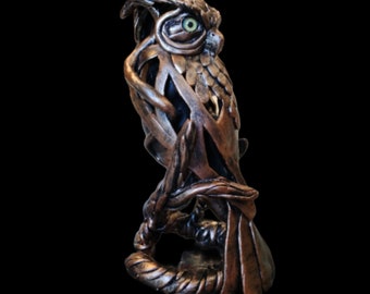 Owl Wildlife Statue ... OOAK Trophy/Award