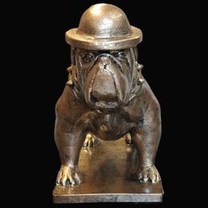 NEW SGT Crusher ... Personalized Bulldog Mascot Figurine Trophy/Award image 3