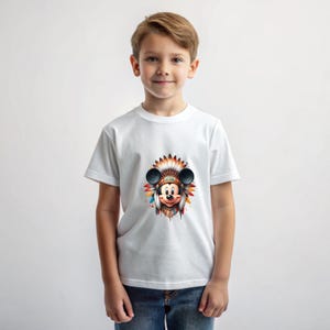 Indian Mickey Mouse 5 PNG-design för sublimering PNG 300 DPI högupplöst PNG-t-shirtmugg Tumpler-mus indisk design bild 7