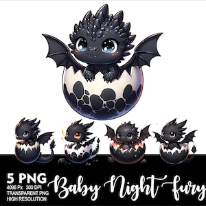 Cartoon Baby Dragon Night Fury 5 PNG Toothless Design for Sublimation Png 300DPI High Resolution Png Tshirt Mug Tumpler