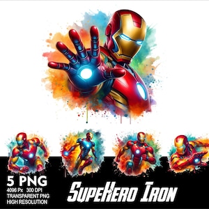 Superhero Iron 5 PNG Mouse Design for Sublimation Png 300DPI High Resolution Png Tshirt Mug Tumpler Hero Avenger Design Png