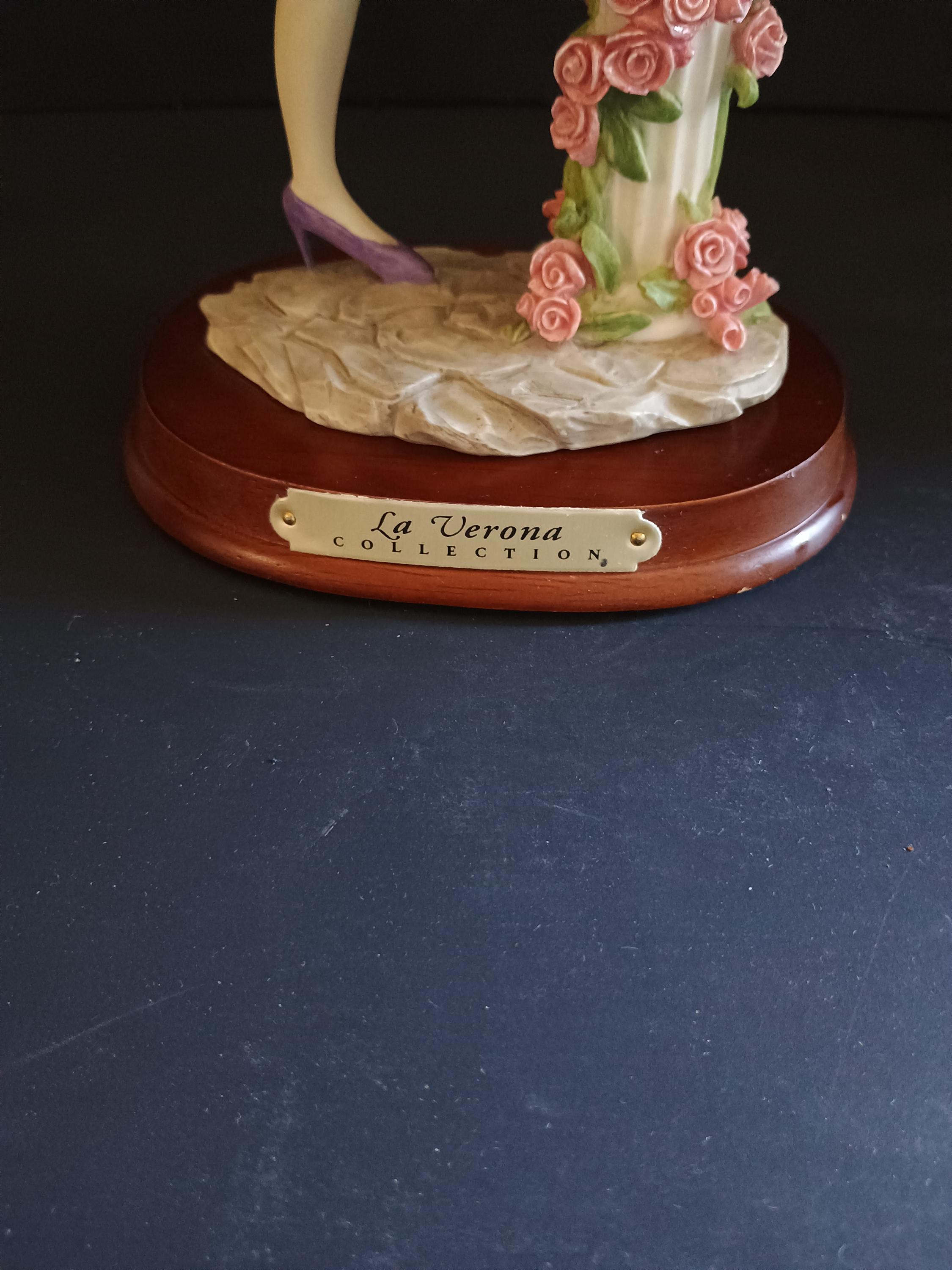 Vintage La Verona Collection 'flirty Lady' Figurine - Etsy