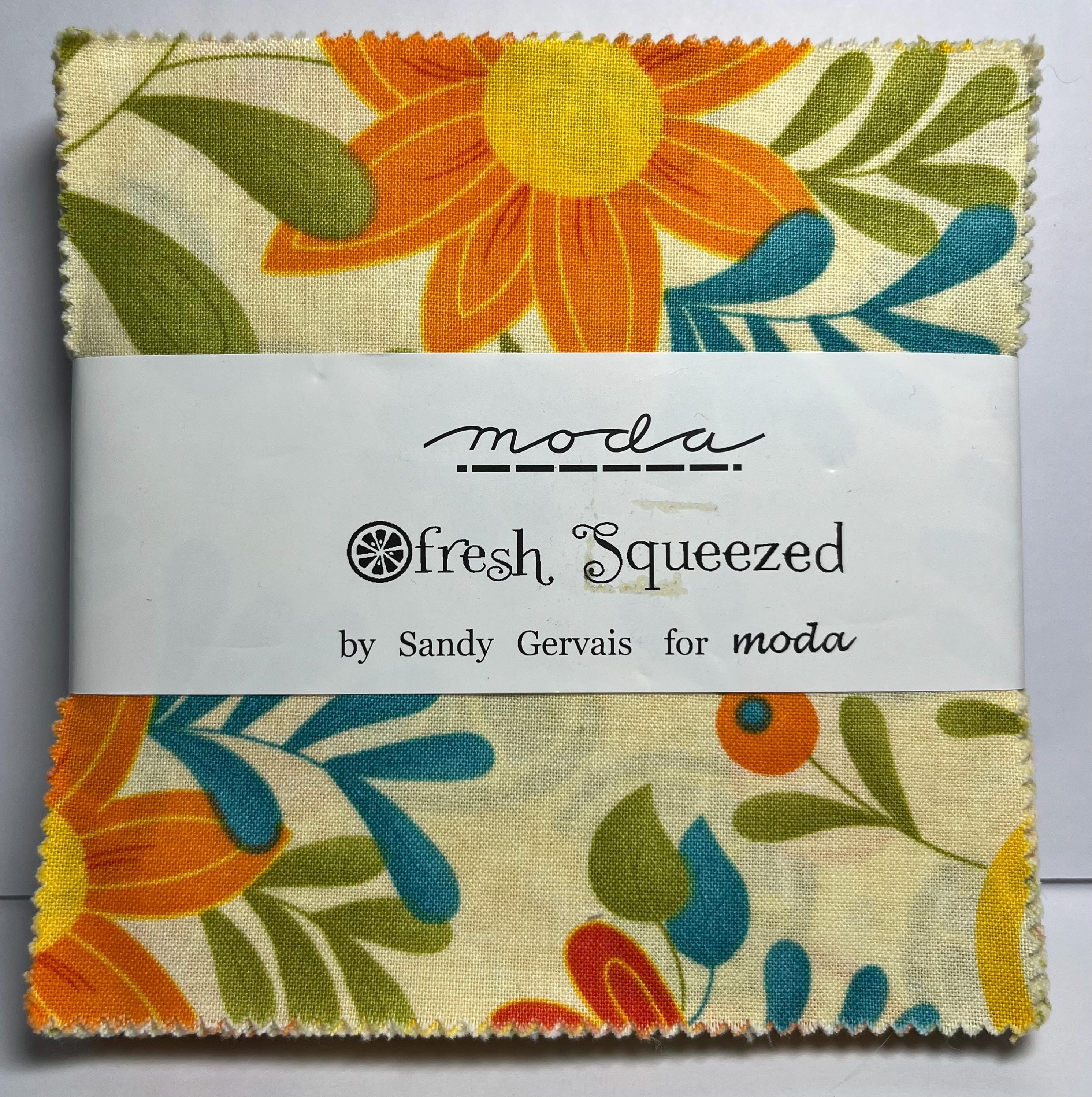 Fresh Squeezed Charm Pack by Sandy Gervais for Moda - Etsy