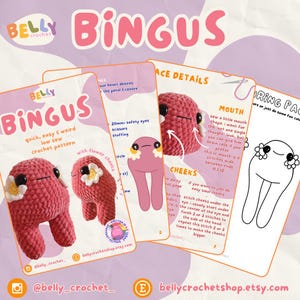 Bingus - Fun and Simple Flower Amigurumi Crochet Pattern With Free Mod ...