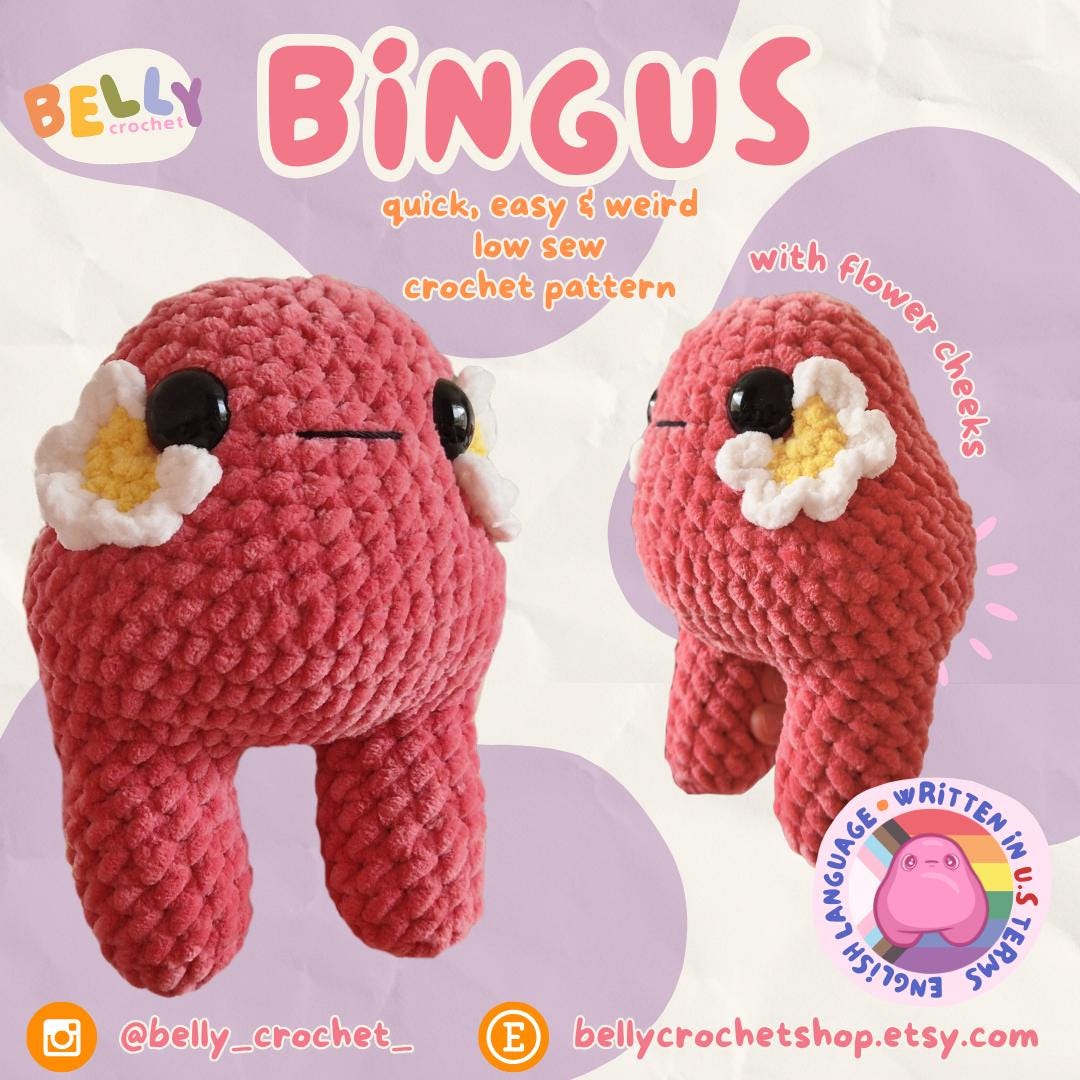 Bingus - Fun and Simple Flower Amigurumi Crochet Pattern With Free Mod ...