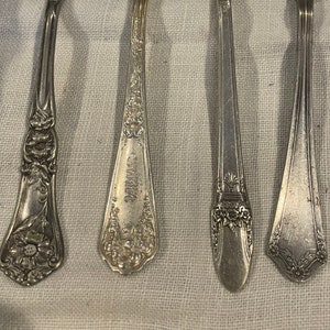 Set of 4 Teaspoons, various styles