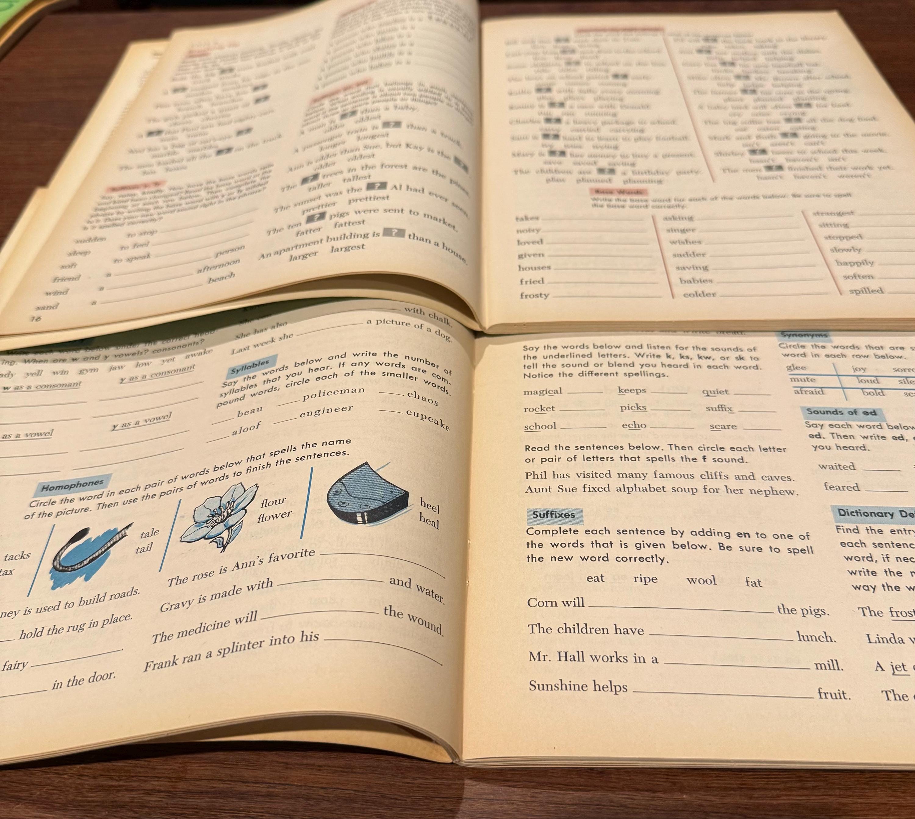 Vintage School Workbook: New Phonics Skilltext, the Sound and Structure ...