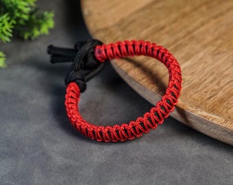 Paracord Bracelet, Climbing Rope Bracelet, Minimalist Bracelet, Gift for Him, Outdoor Accessory, Hiking Bracelet, Mens Gift, Unisex Gift