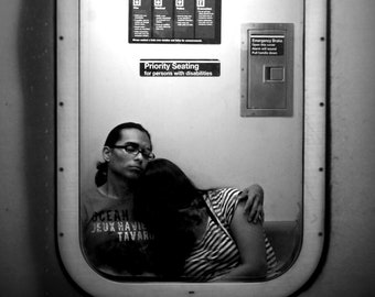 Subway Portrait Fine Art Photograph Print Vogue Italia