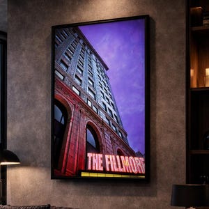 The Fillmore at Night Fine Art Photograph by Detroit Photographer Janna Coumoundouros