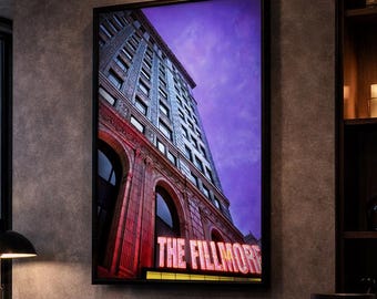 The Fillmore at Night Fine Art Photograph by Detroit Photographer Janna Coumoundouros
