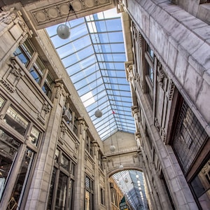 Nickels Arcade University of Michigan Ann Arbor Fine Art Photograph Horizontal Print