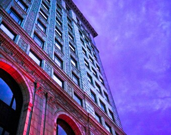 The Fillmore at Night Fine Art Photograph by Detroit Photographer Janna Coumoundouros