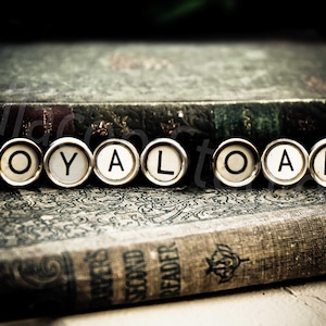 ROYAL OAK Vintage Typewriter Keys Fine Art Photographic Print by Photographer Janna Coumoundouros Lilacpop image 1