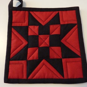 9 Patch Star Pot Holder