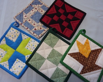 Bargain 5 Pack Pot Holder Collection