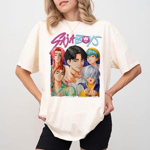 Saja Boys Kpop Demon Hunters Tshirt Gift For Women,Saja Boys Huntrix Pin,Mira Pullover For Zoey,Demon Hunter Merch,Jinu Tee, Rumi Fan Poster