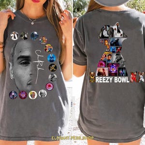 Comfort Colors Chris Brown Tour Breezy Bowl XX V2 Vintage Shirt, Concert Retro 2025 Shirt, Chris Brown Graphic Tee, Cb Tour 2025 Shirt