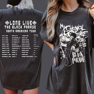 Long Live The Black Parade Shirt, My Chemical Romance Shirt, Emo Punk Quote Tee, MCR Concert shirt, MCR Inspired Shirt, mcr Merch, mcr Gifts