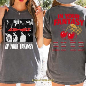 Retro Ateez Shirt Kpop Ateez Golden Hour Part 2 Shirt, ATEEZ 2025 World Tour In Your Fantasy Shirt, Ateez Merch, Ateez Tour North America
