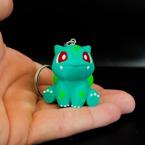 Bulbasaur Nyckelring | 3D-utskriven Pokémon-present