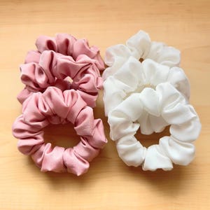 Handmade Satin Scrunchies / Hair Tie / Multiple Options