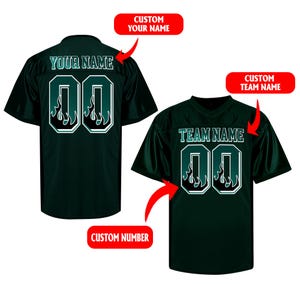 Personalized Baseball Jersey: Custom Team Name & Number, Game Day Outfit