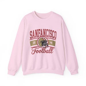 San Francisco Football Sweatshirt: Vintage Style Unisex Crewneck