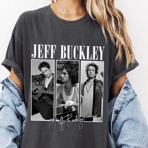 Comfort Colors® Jeff Buckley Shirt, Grace album shirt, Jeff Buckley fan gift, music shirts, Jeff buckley graphic tee, Unisex shirts