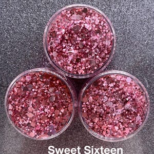 Sweet Sixteen,Hair Glitter,Hair Glitter Gel,Hair gel, Glitter gel