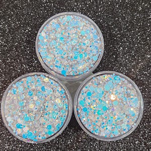 Blue Ice, Glitter,Hair Glitter Gel,Hair gel, Glitter gel