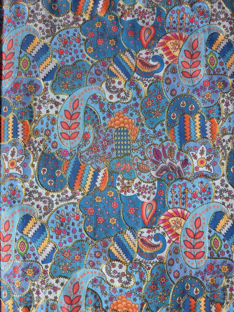 Patchwork Embroidered Table Runner, Handmade Boho Floral Home Decor, Eclectic Artisan Multi-Color Textile image 3