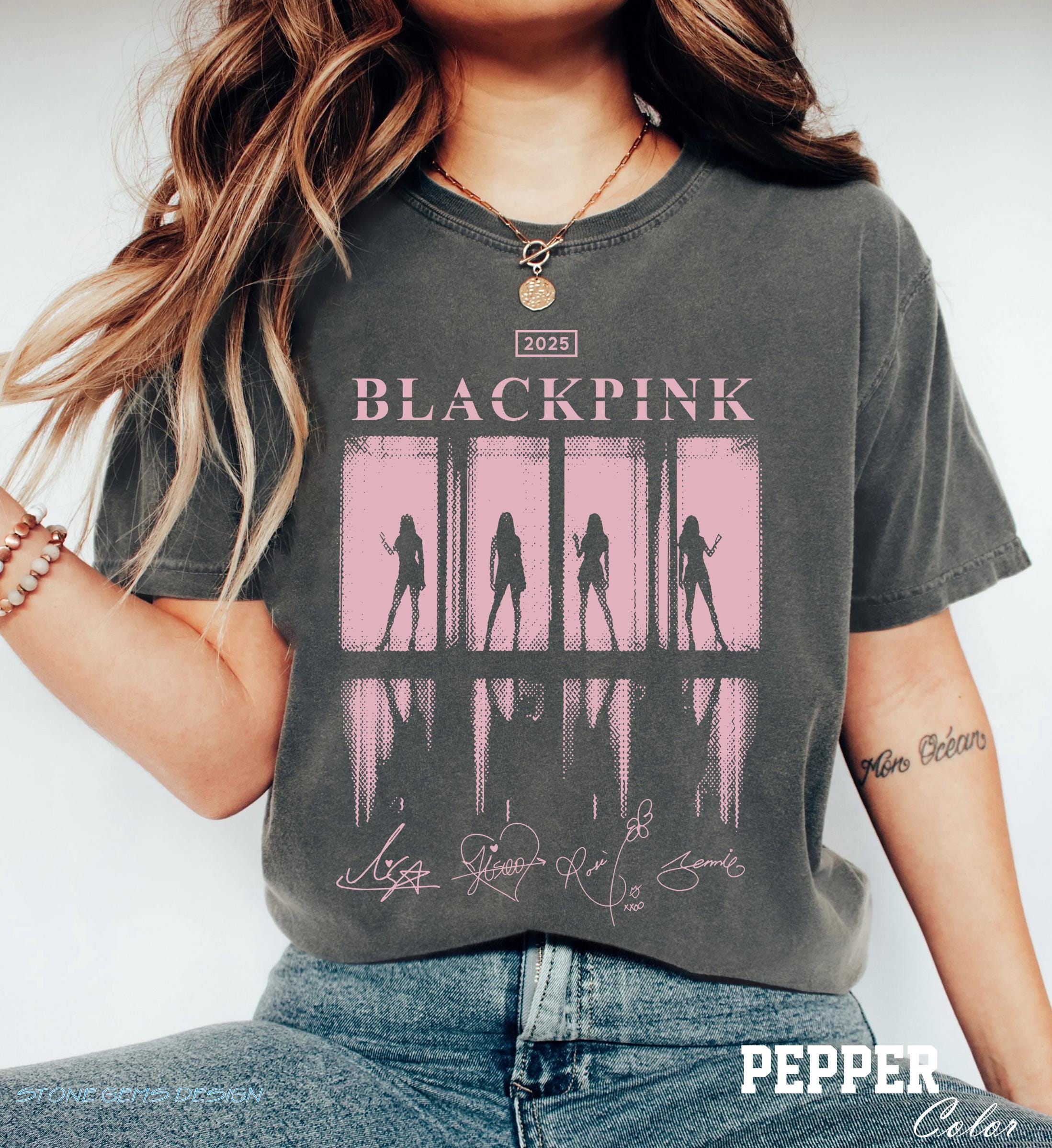 BLACKPINK ソウルコン HEAT REACTIVE T-SHIRT Blackpink Heat Reactive Tee | TikTok